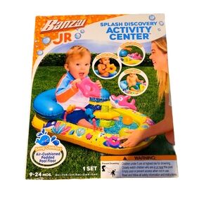 UNOPENED Banzai Jr. Splash Discovery Activity Center 9 mos+ Summer Pool